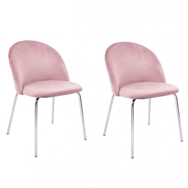 Stol i rosa sammet - Plaza