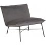 Trendline loungeftlj - Gr sammet