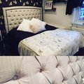 Min nya super fina sänggavel från Trendrum.se ! Så himla nöjd !! Sover som en prinsessa nu ! West sänggavel - Valfri färg!