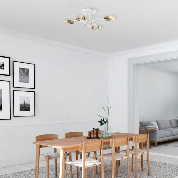 Exhaust taklampa 1323 - Vit Exhaust taklampa 1323 - Vit