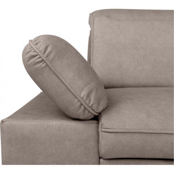 Darby hrnbddsoffa hger - Beige