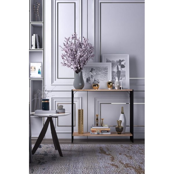 Table basse Vérone - Noir/pin Table basse Vérone - Noir/pin