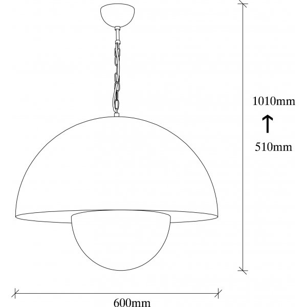 Plafonnier Yannick 2691 - Noir