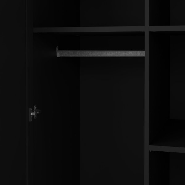 North garderob med 2 dörrar - 200 cm hög North garderob med 2 dörrar - 200 cm hög