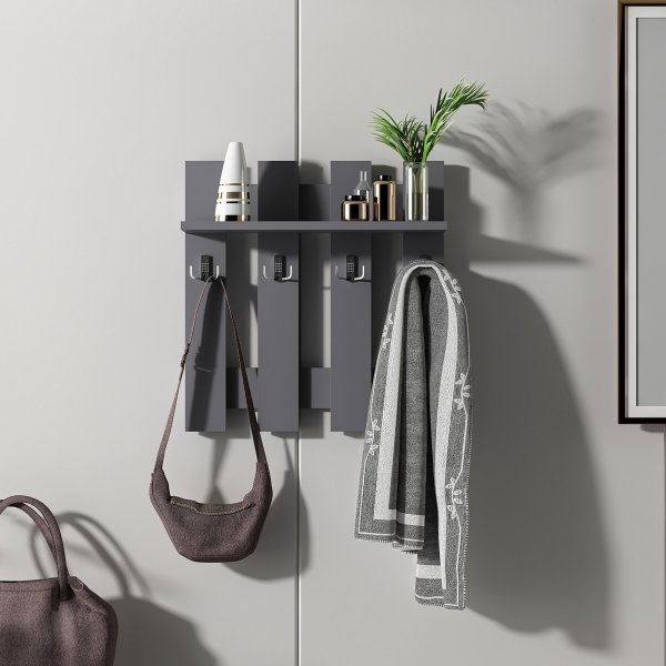 Utica wandplank Antraciet Utica wandplank Antraciet