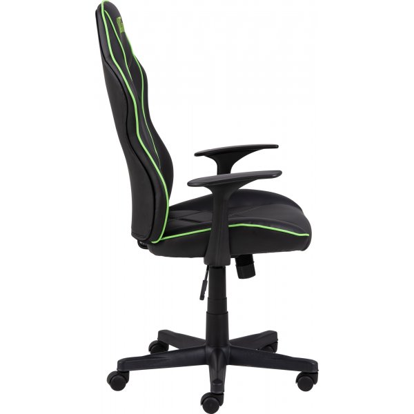 Vayne svart spelstol med grna detaljer