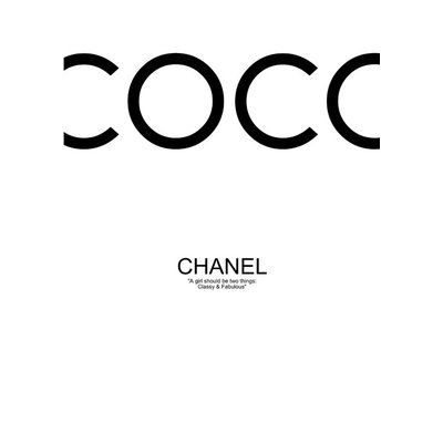Poster Coco Chanel