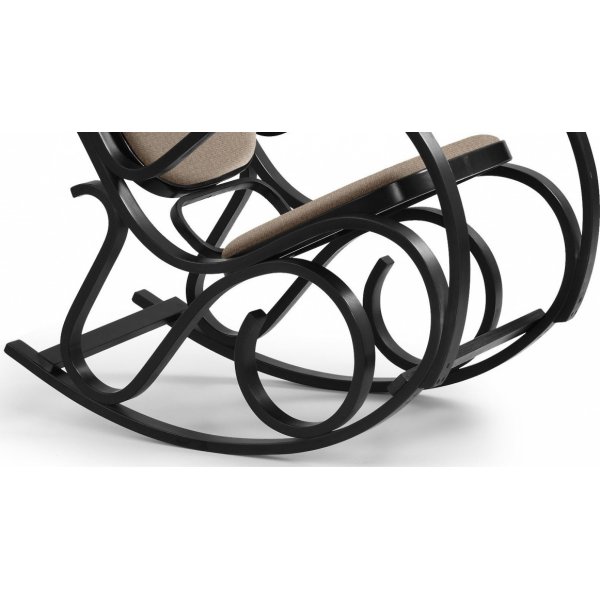 Komfort gungstol - Brun/wenge Komfort gungstol - Brun/wenge