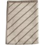 Masumi rand handduk 50 x 70 cm - Brun