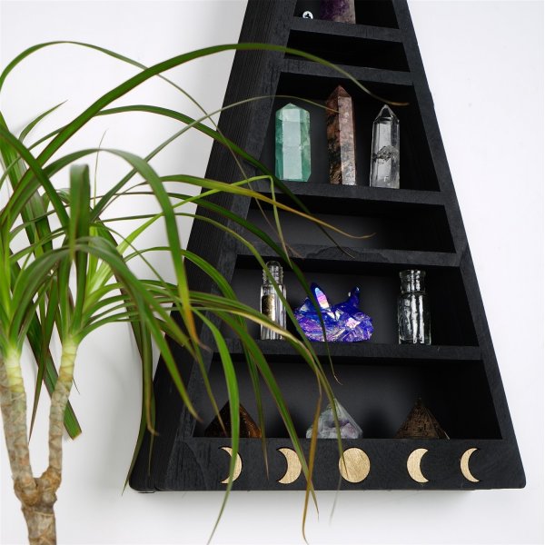 Cryptische wandplank 2 Zwart Cryptische wandplank 2 Zwart