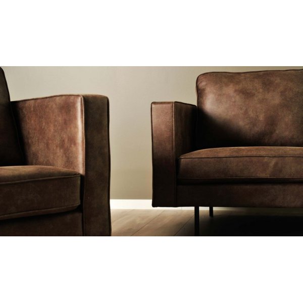 Fauteuil Balbus - Marron foncé Fauteuil Balbus - Marron foncé