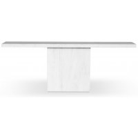 Pegani konsolbord i marmor B200 cm - Vit marmor Pegani konsolbord i marmor B200 cm - Vit marmor