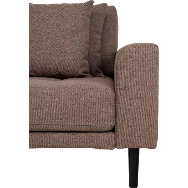 Canapé divan Lido Marron gauche Canapé divan Lido Marron gauche