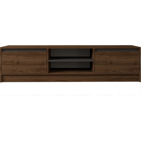 Meuble TV Olga - Noyer/anthracite