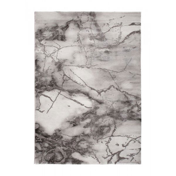 Tapis tiss� � la machine - Craft Concrete Silver