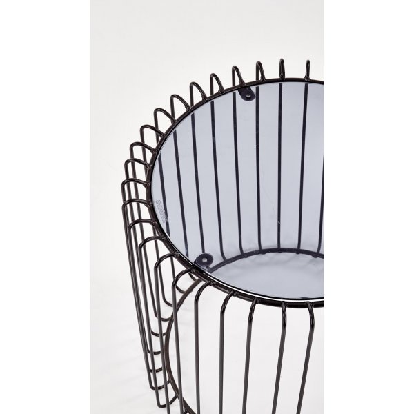 Table basse Kaba - Verre et noir Table basse Kaba - Verre et noir