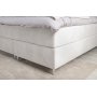 Älvdalen säng 180 x 200 cm Medium - Beige sammet