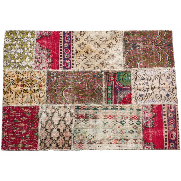 �kta Patchwork-matta Persia - Blommigt m�nster