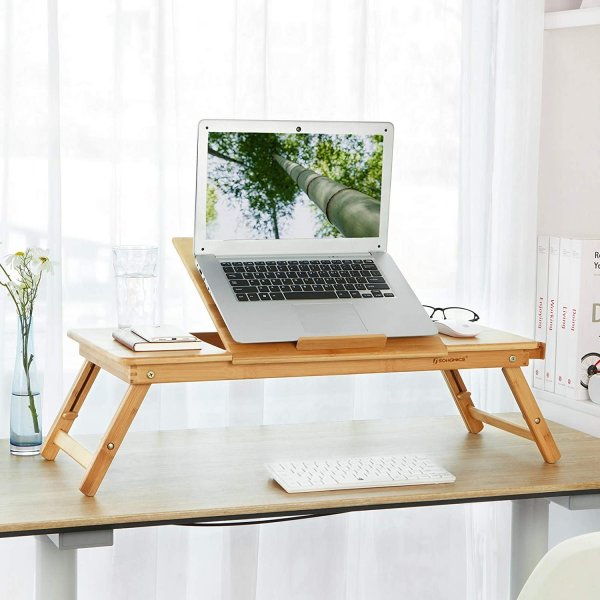 Table pour ordinateur portable Alfie - Beige Table pour ordinateur portable Alfie - Beige