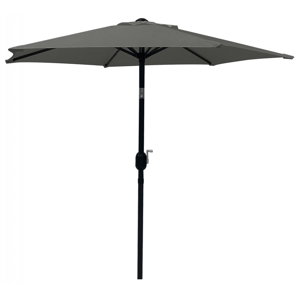 Fjällbacka parasoll i grått - Ø300 cm - Parasoller, Solskydd, Utemöbler