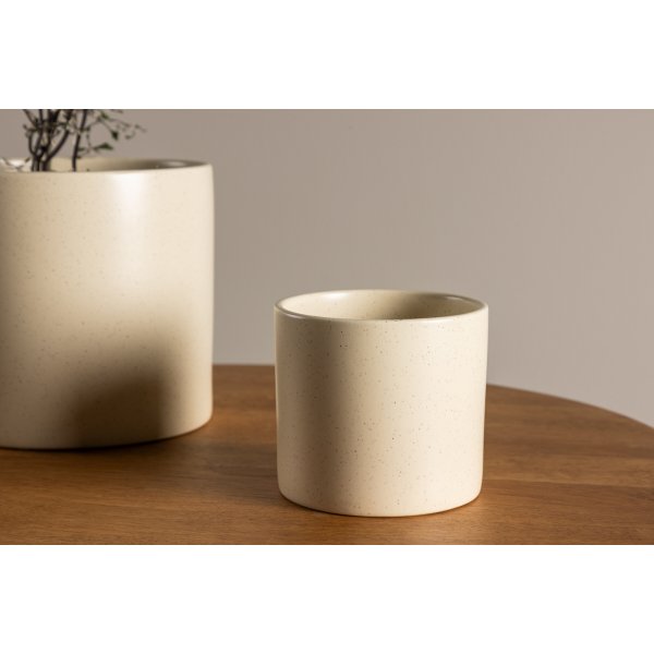Sane kruka 11 x 10 cm - Beige/Svart Sane kruka 11 x 10 cm - Beige/Svart