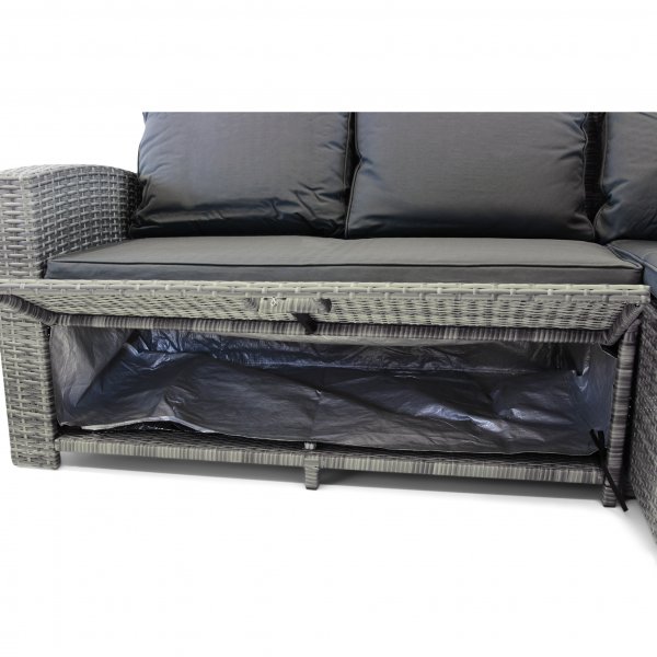 Soffgrupp Sannäs – loungegrupp med smart förvaring Soffgrupp Sannäs – loungegrupp med smart förvaring