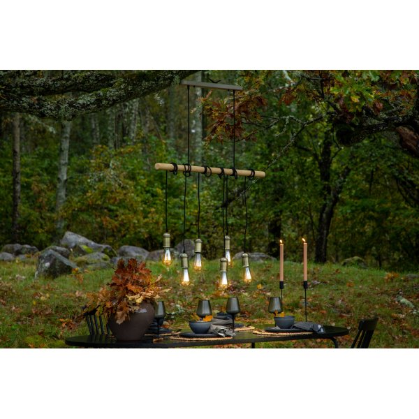 Isaac taklampa - Beige