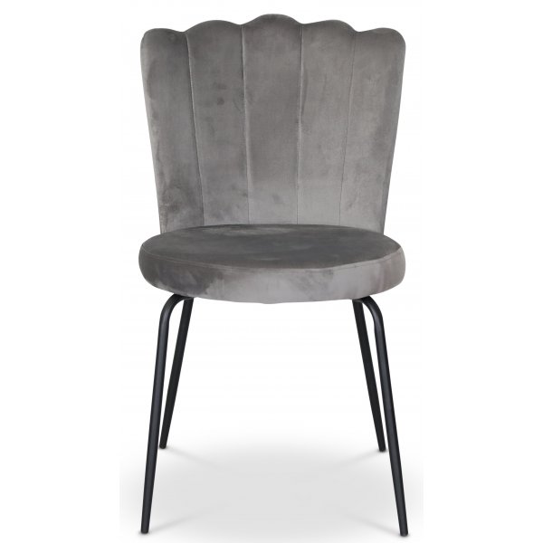 Lidingö Stol i grå sammet Lidingö Stol i grå sammet