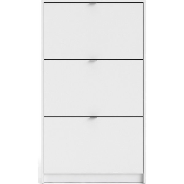 Shoes skoskåp med 3 fack - Vit Shoes skoskåp med 3 fack - Vit