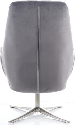 Adams fåtölj - Grå sammet Adams fåtölj - Grå sammet