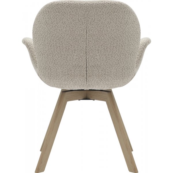Bjerke matstol - Beige/vitpigmenterad lackad ek Bjerke matstol - Beige/vitpigmenterad lackad ek