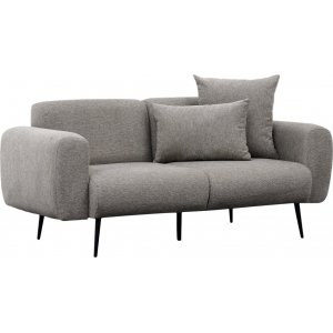 Side 2-sits soffa - Ljusgr