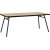 Table  manger Fishbone 180x90 cm - Noir / Chne