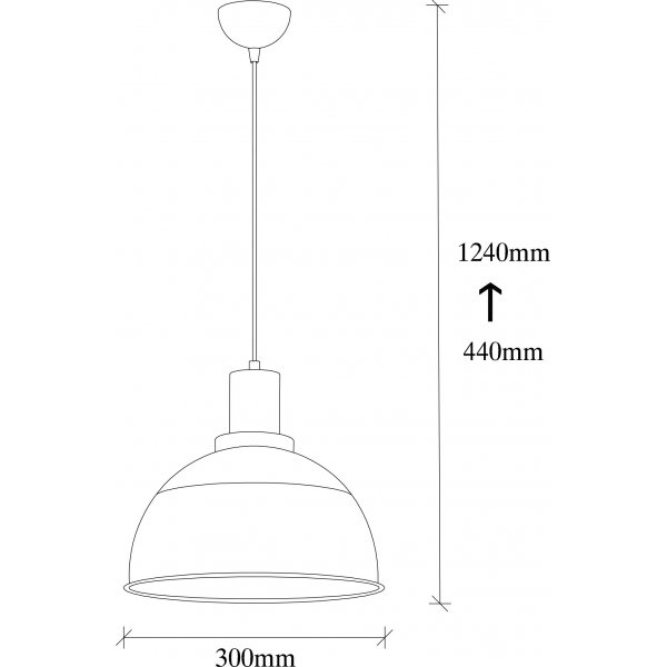 Plafonnier Dodo 2341 - Noir/vintage Plafonnier Dodo 2341 - Noir/vintage
