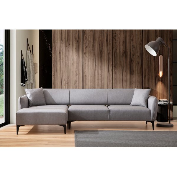 Canap divan Belissimo - Gris
