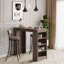 Style barbord 120 x 51,6 cm - Brun