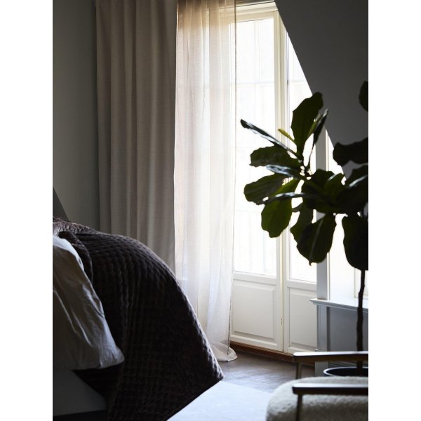 Rideau Olle lot de 2 2 x 135 x 280 cm - Beige Rideau Olle lot de 2 2 x 135 x 280 cm - Beige