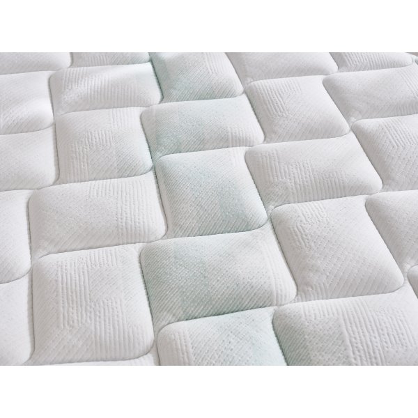 Matras met ingebouwde matrasbeschermer - Pocketsysteem 5-zone Matras met ingebouwde matrasbeschermer - Pocketsysteem 5-zone