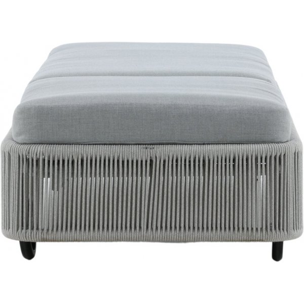 Virya solsäng - Grå/Vit Virya solsäng - Grå/Vit