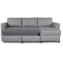 Trn bddsoffa med Divan - Hger + Flckborttagare fr mbler