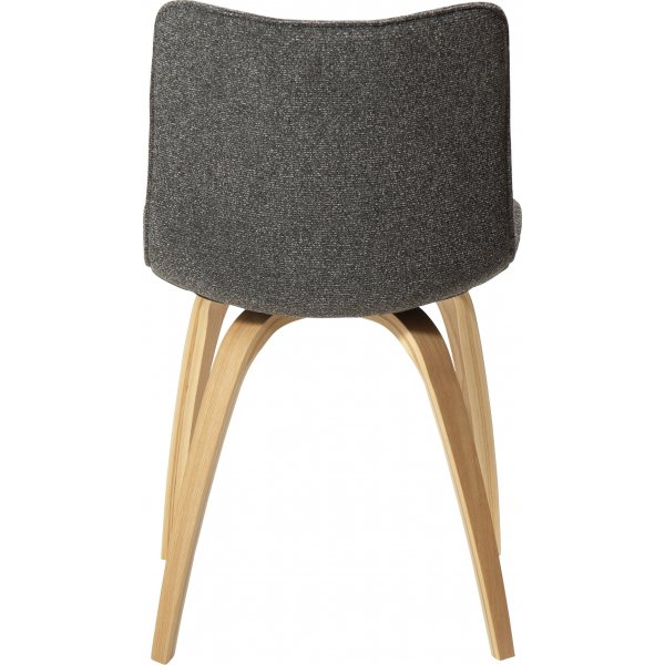 Chaise de salle à manger Glee - Boucle grise Chaise de salle à manger Glee - Boucle grise