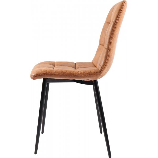 Chaise Eksj� en microfibre Cognac + Nettoyage de meubles