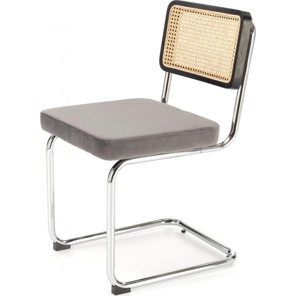 Chaise de salle à manger Cadeira 504 - Noir/gris Chaise de salle à manger Cadeira 504 - Noir/gris