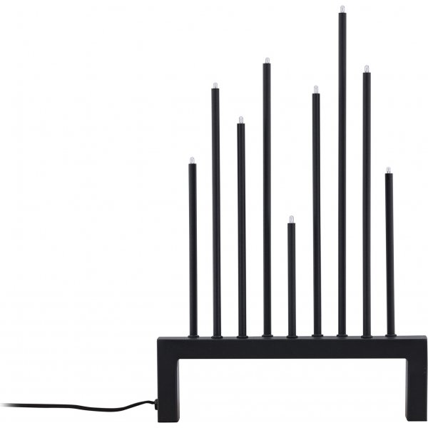 Vallsen ljusstake - Svart