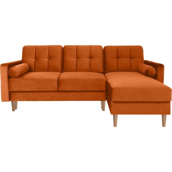 Noret slaapbank divan sofa - Oranje rood