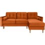 Noret slaapbank divan sofa - Oranje rood