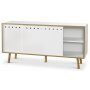 HAY sideboard - Vit/Oak
