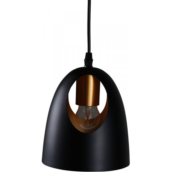 Plafonnier Karby - Noir/cuivre Plafonnier Karby - Noir/cuivre