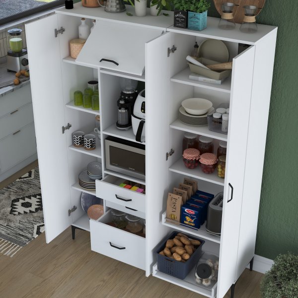 Armoire Jericho 131 - Blanc