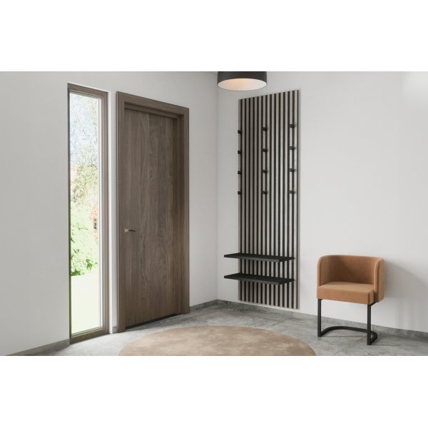 Panneau mural Nimes - Noir/blanchi